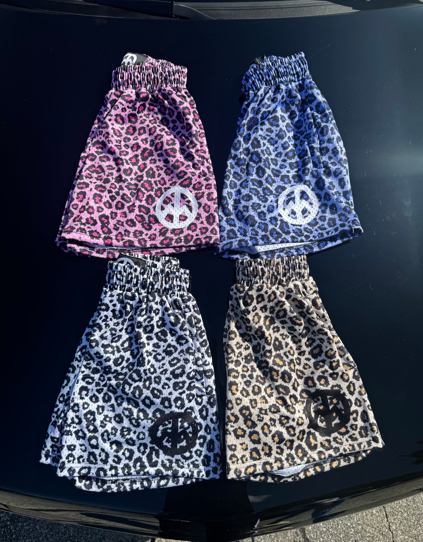 Cheetah Print Shorts