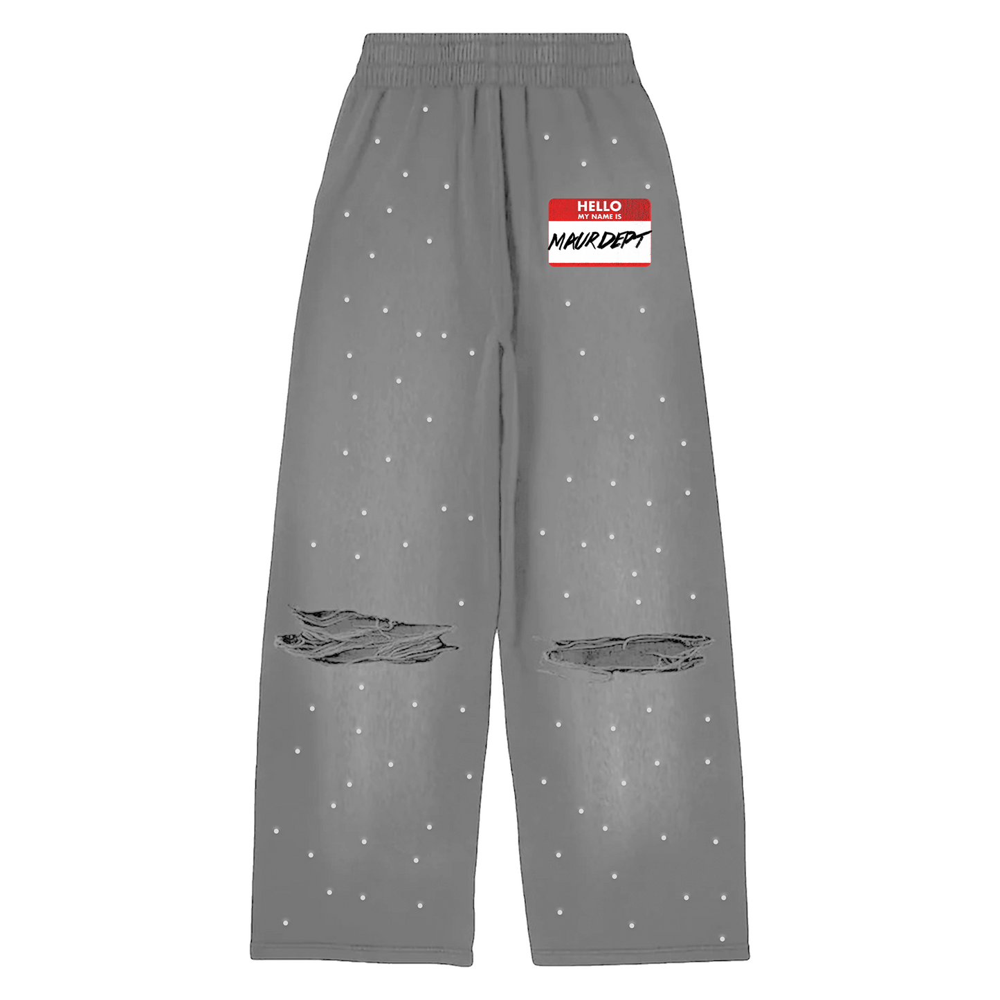 GREY HELLO SWEATSUIT