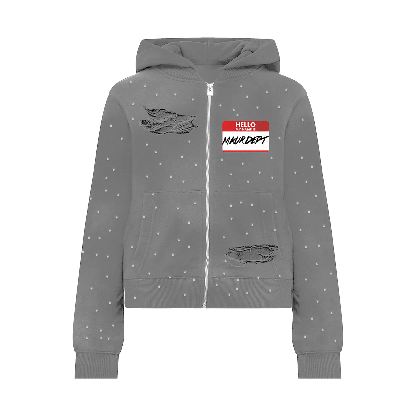 GREY HELLO SWEATSUIT