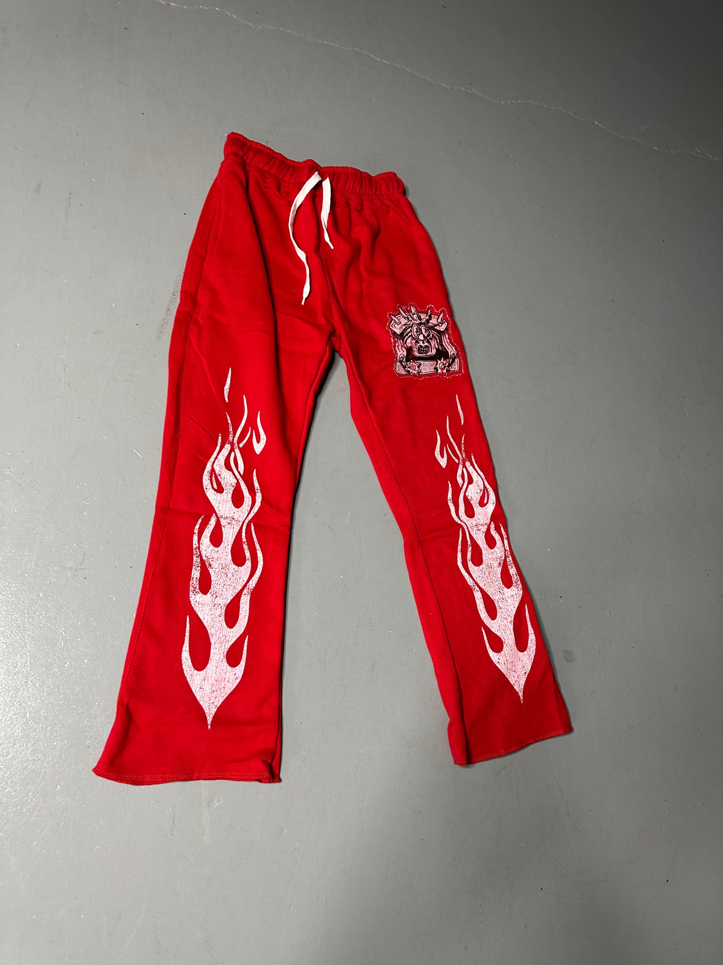 Maurdept Members Flare Pants (Red)