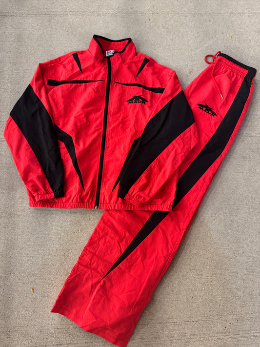 RED WINDBREAKER