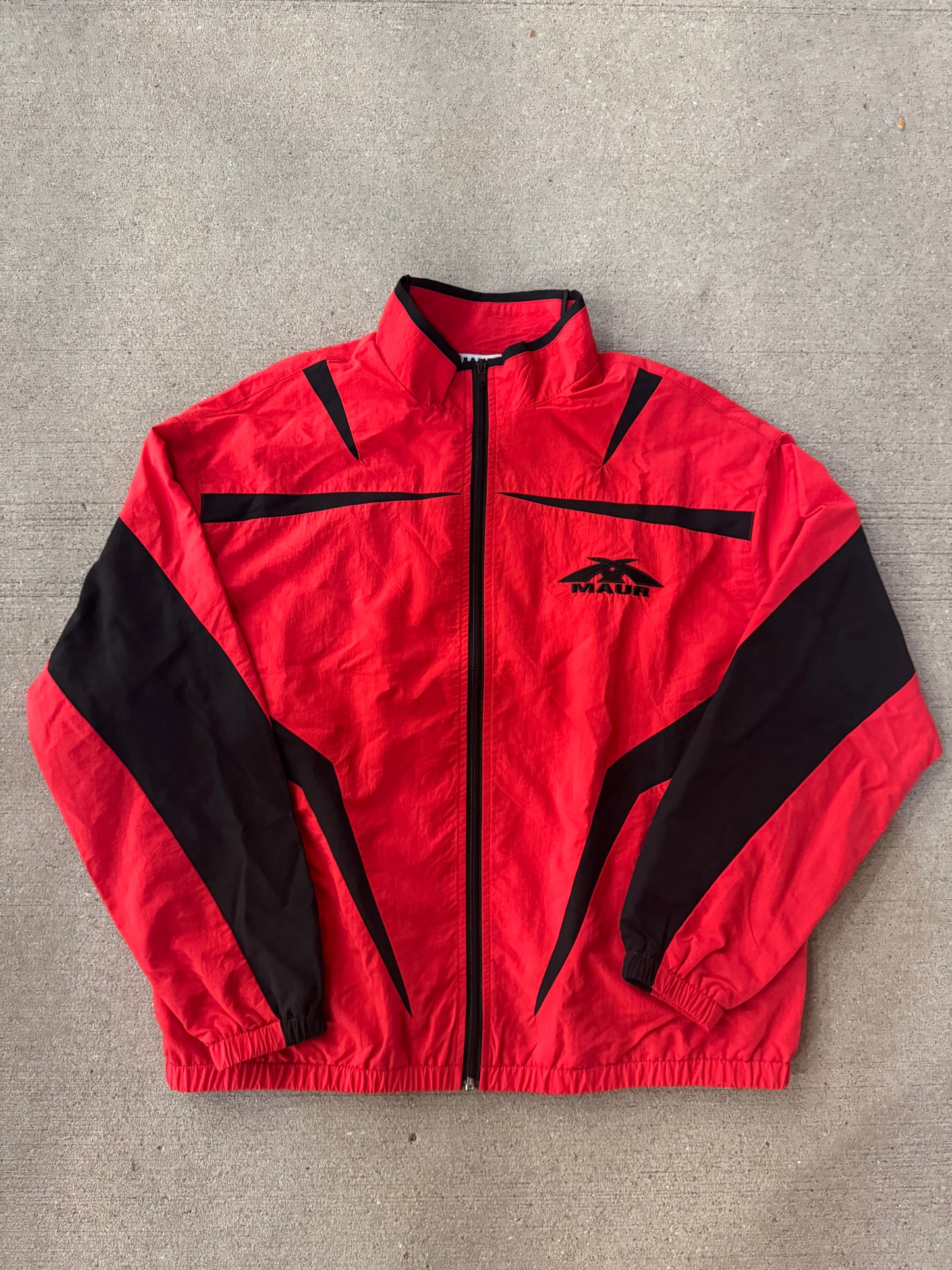 RED WINDBREAKER