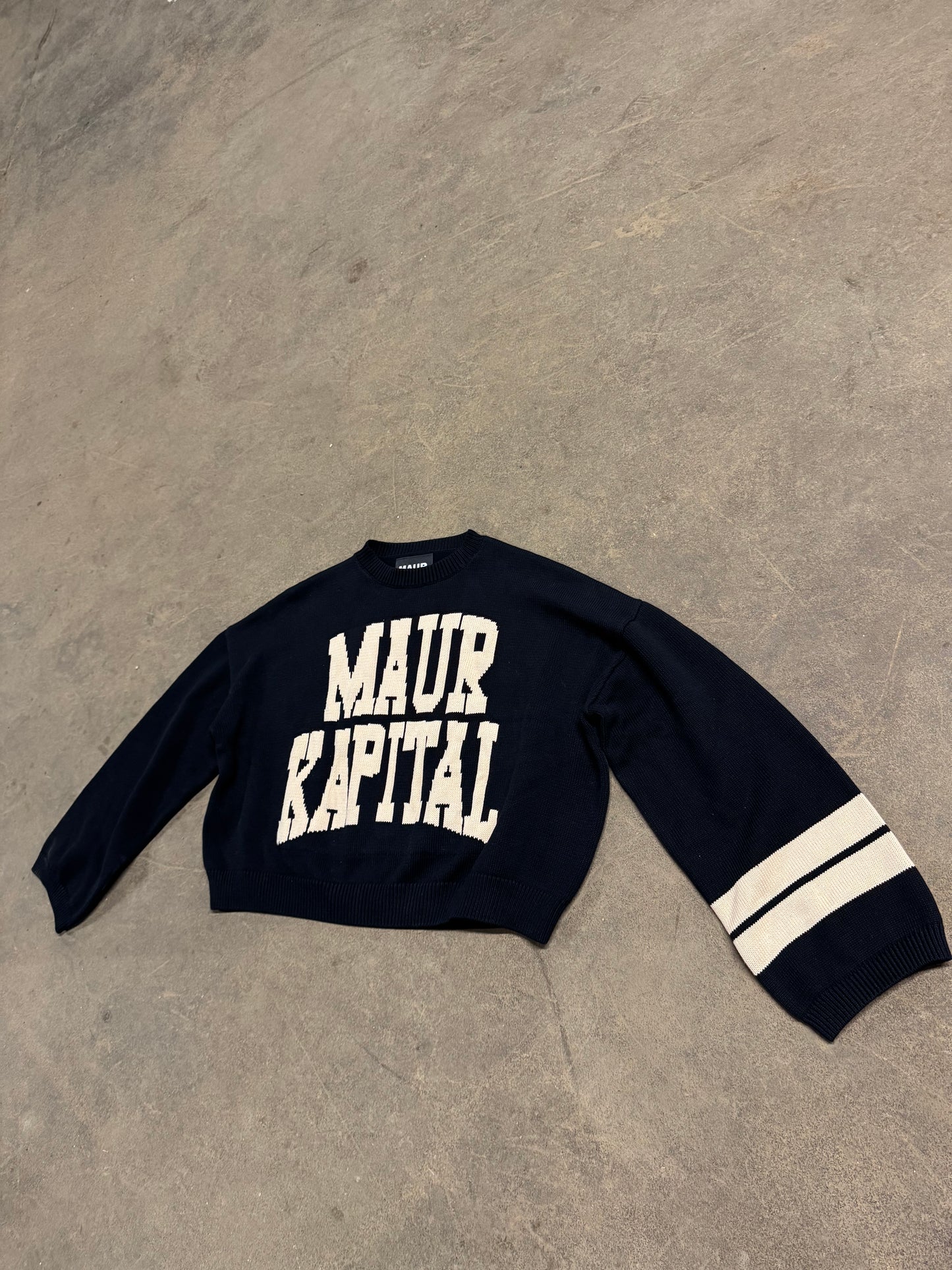 Black "Kapital" Sweater