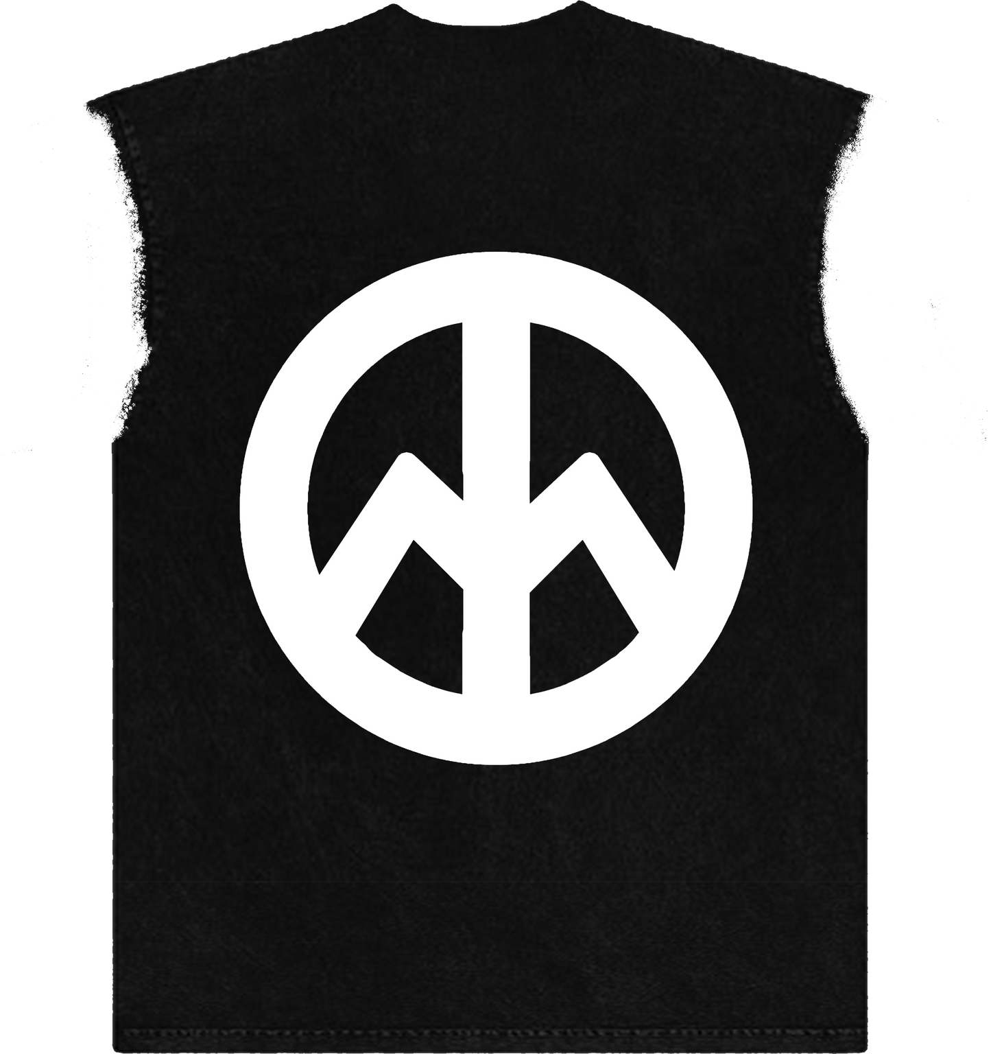 Maur Black Sleeveless Tee