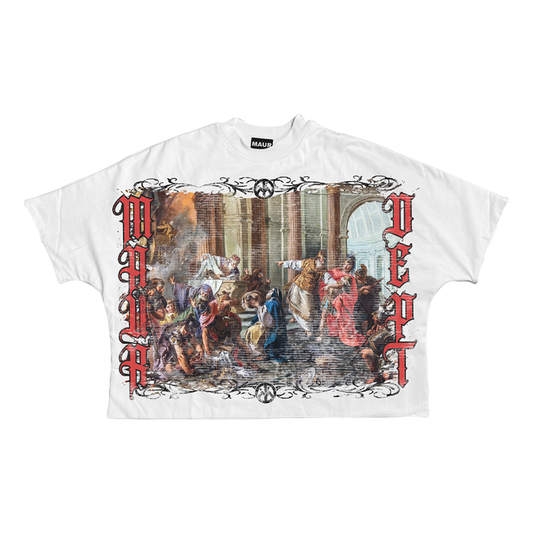 MAUR RENAISSANCE TEE 2.0 (WHITE)