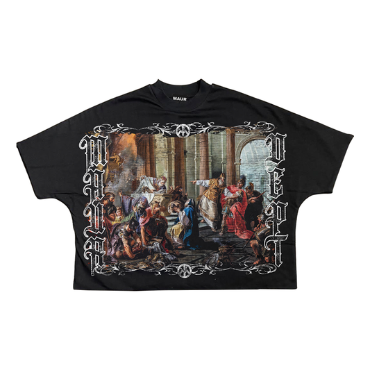 MAUR RENAISSANCE TEE 2.0 (BLACK)