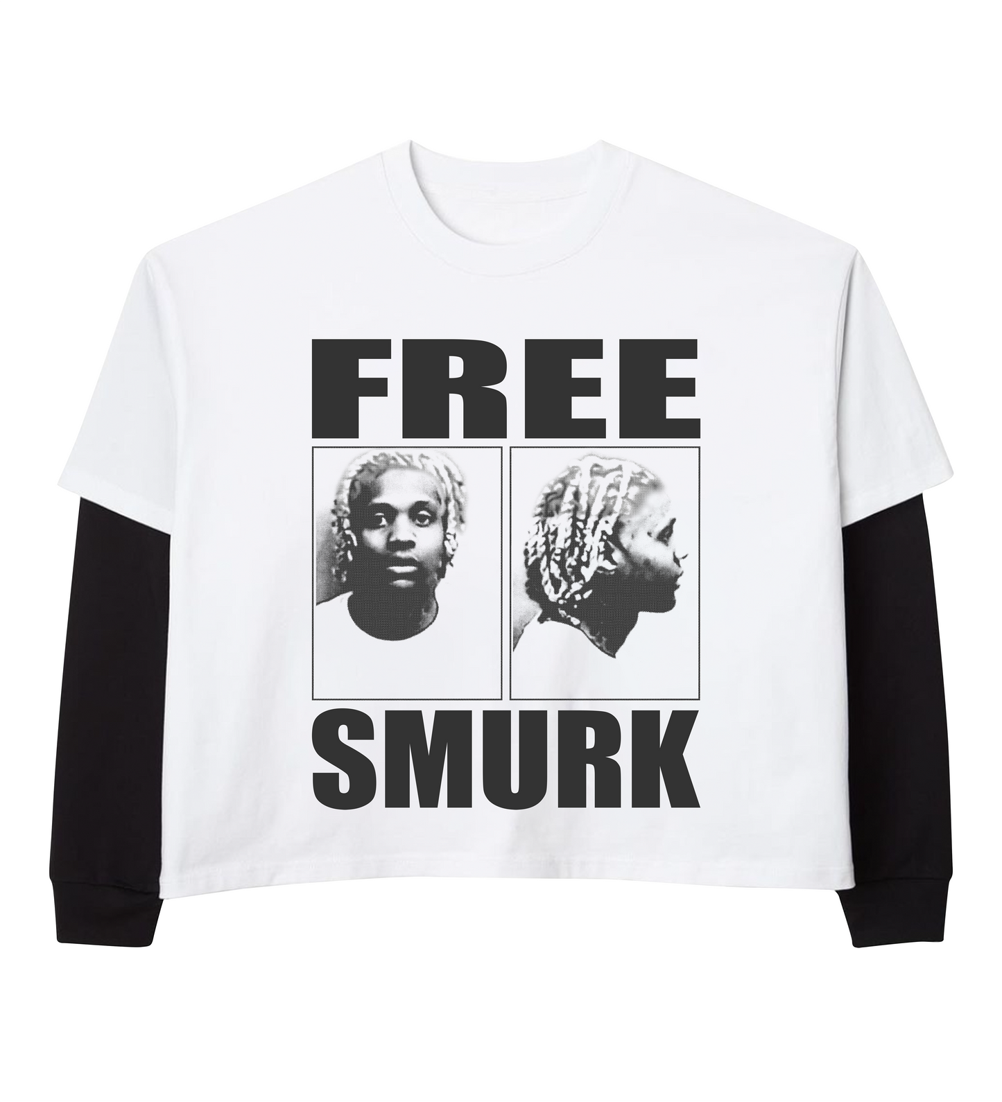 FREE SMURK DOUBLE LAYER TEE