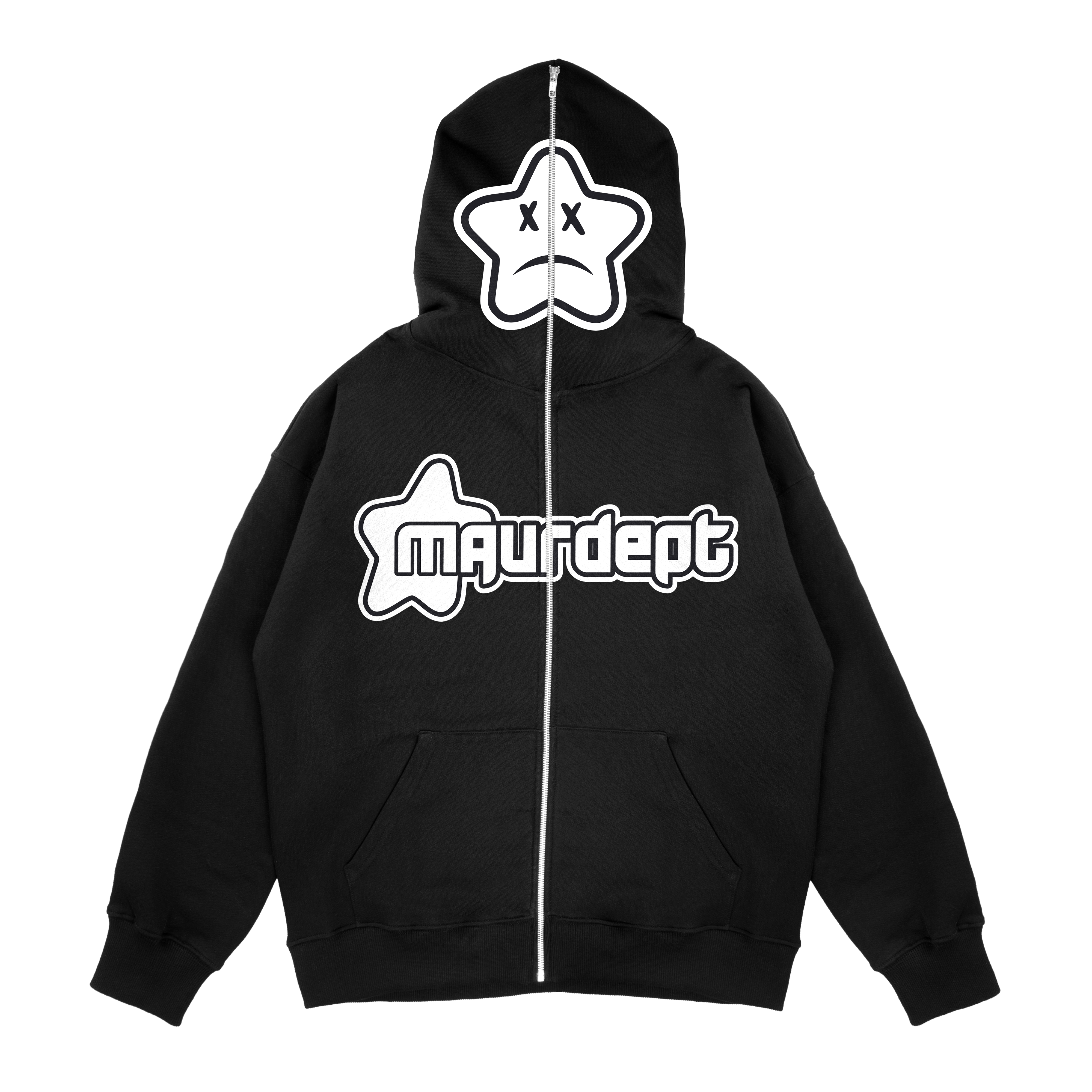 Star Full Zip - Black – MaurDepartment Star Full Zip - Black – MaurDepartment