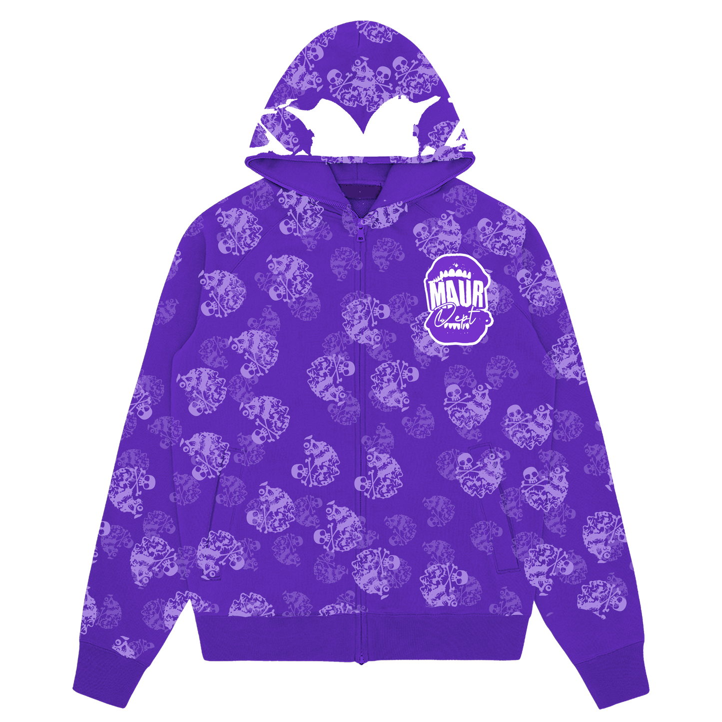 MAURDEPT FULL-ZIP (PURPLE)